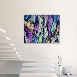 Homemade Acrylic Fluid Art